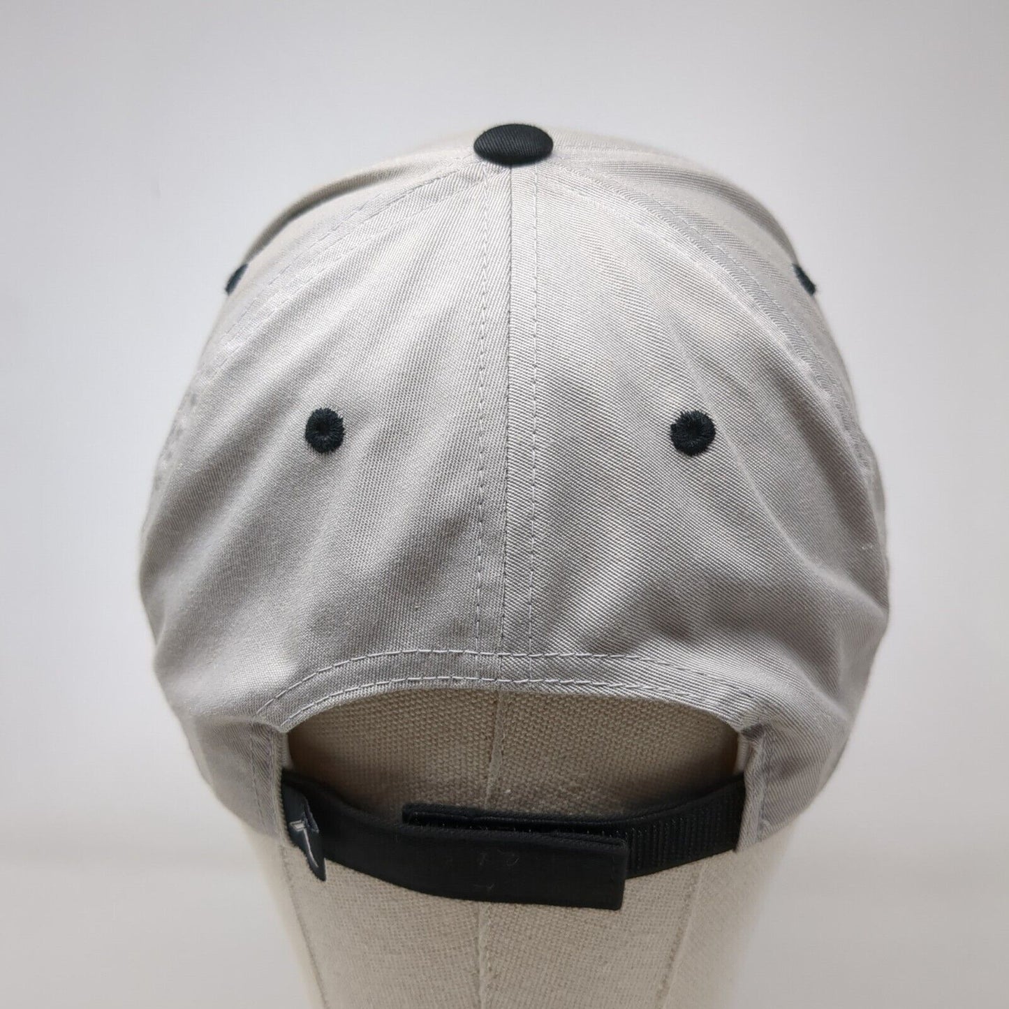 Pacific Headwear Adult Strapback Hat Gray One Size Adjustable Pro Model Blank