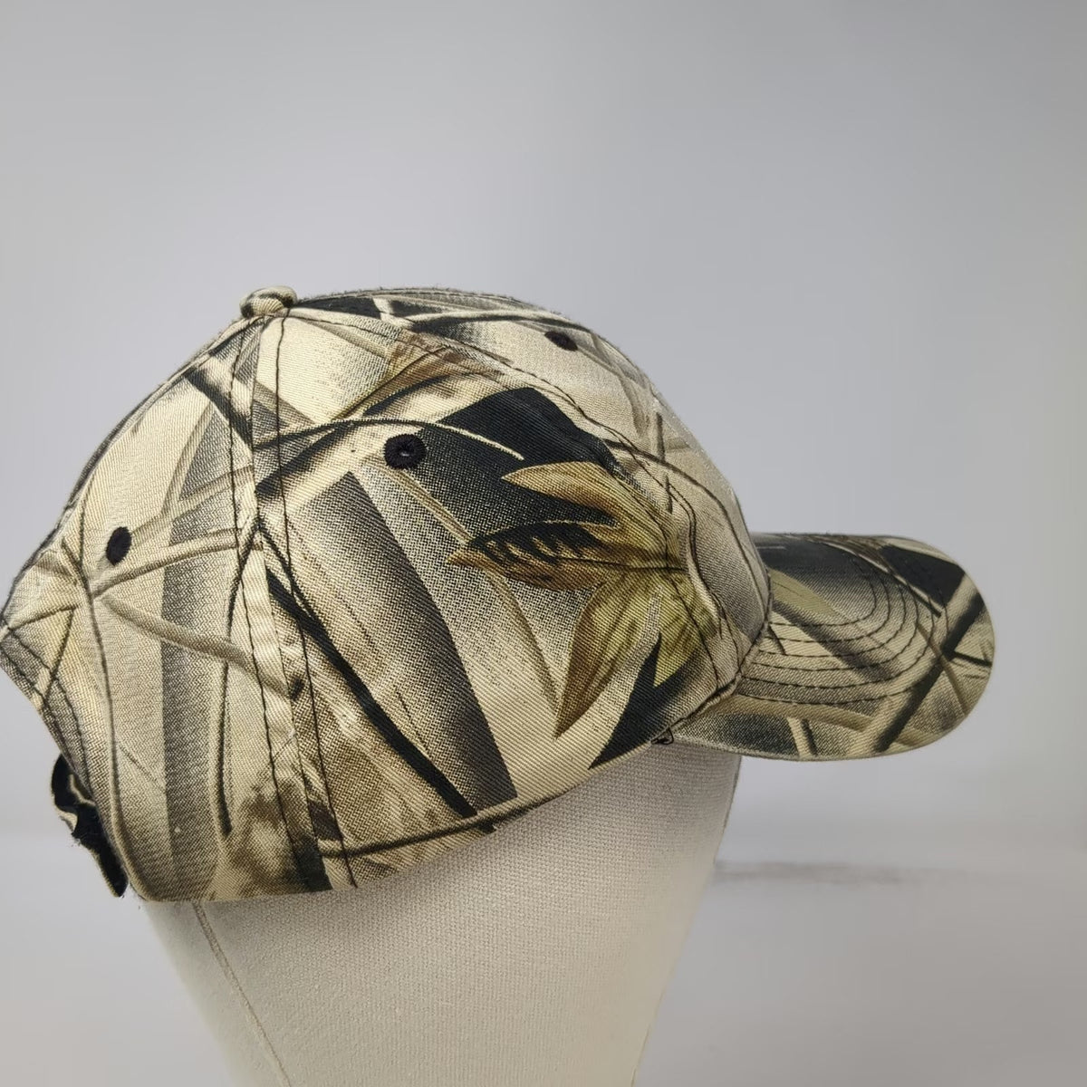 Koyo Hunting Camo Baseball Cap Beige One Size Embroidered Strapback Hat