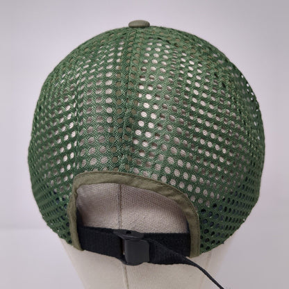 Richardson Strapback Trucker Hat Green One Size Adjustable Patch Outdoor