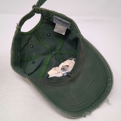 Imperial Baseball Cap Green One Size Tall Timber Lodge Pittsburg NH Fish Hat