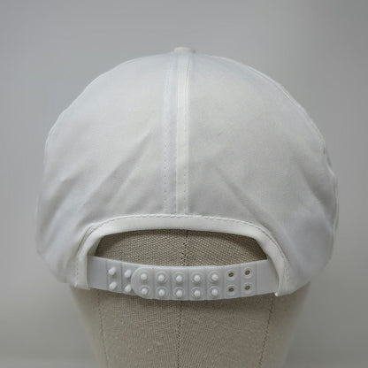 Winner 5 Panel White Hat One Size Snapback Rope Brim Sweet's Paint Outlet Logo