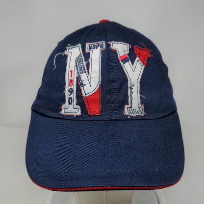 US Polo Assn. NY Slideback Hat Blue One Size Embroidered Adjustable