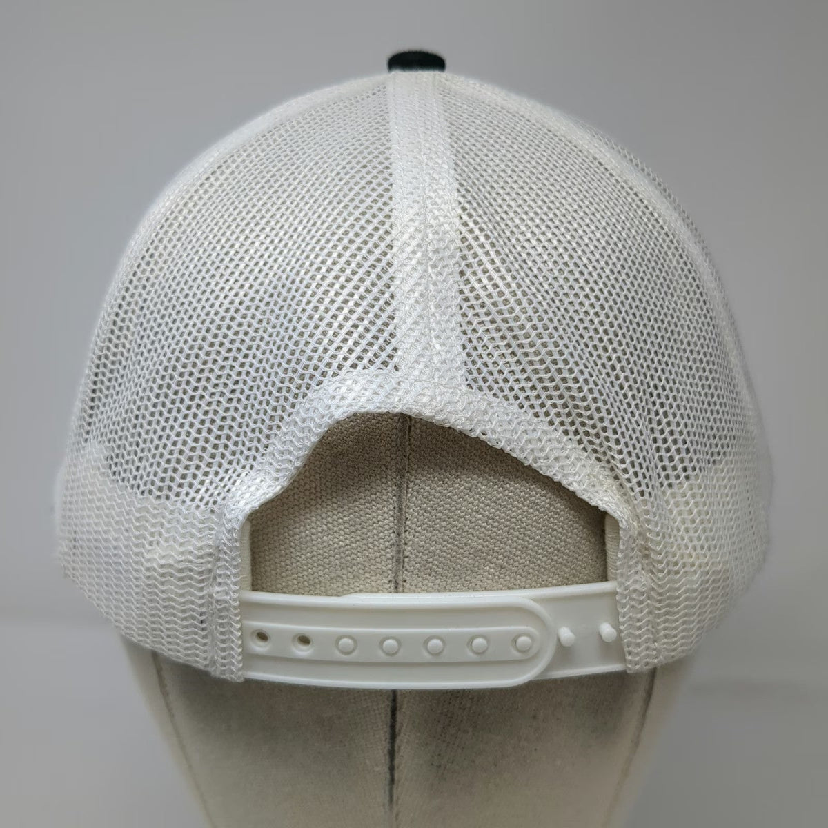 Port Authority Trucker Hat Black One Size Kennametal Logo Mesh Snapback Stitch