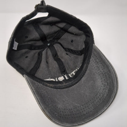 Futurist Sideback Hat Gray One Size Adjustable Embroidered 6 Panel Cotton