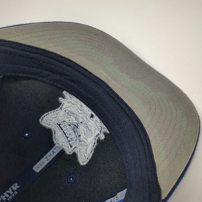 BYU Cougars NCAA Zephyr Cap Blue 7 1/8 Fitted Grey Underbrim Embroidered Hat
