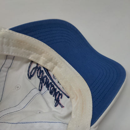 Oakmont Golf Club Slideback Hat White One Size Embroidered Gear For Sports