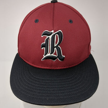 Sluggers Fitted Hat Red S/M Embroidered Patriotic Dryve PTS40 Richardson