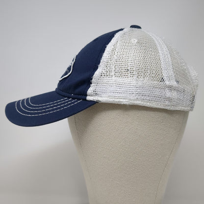 HitWear Trucker Hat Blue One Size muve MUSIC Mesh Snapback Contrast Stitching