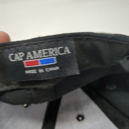Cap America Baseball Cap Black One Size McCauley Propeller Hat Strapback
