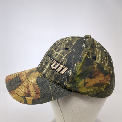 UTI Strapback Hat Camouflage One Size Adjustable Embroidered Port Authority