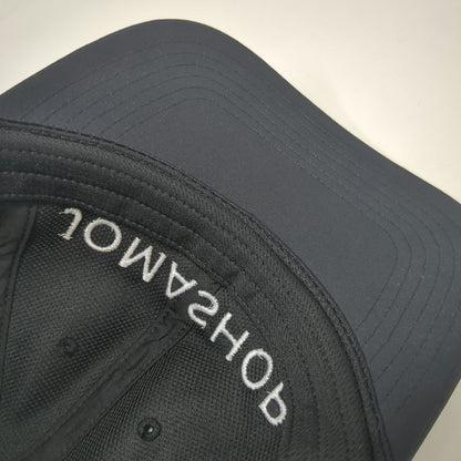 Jomashop Snapback Black Hat OSFM Never Pay Retail Polyester Spandex Structured