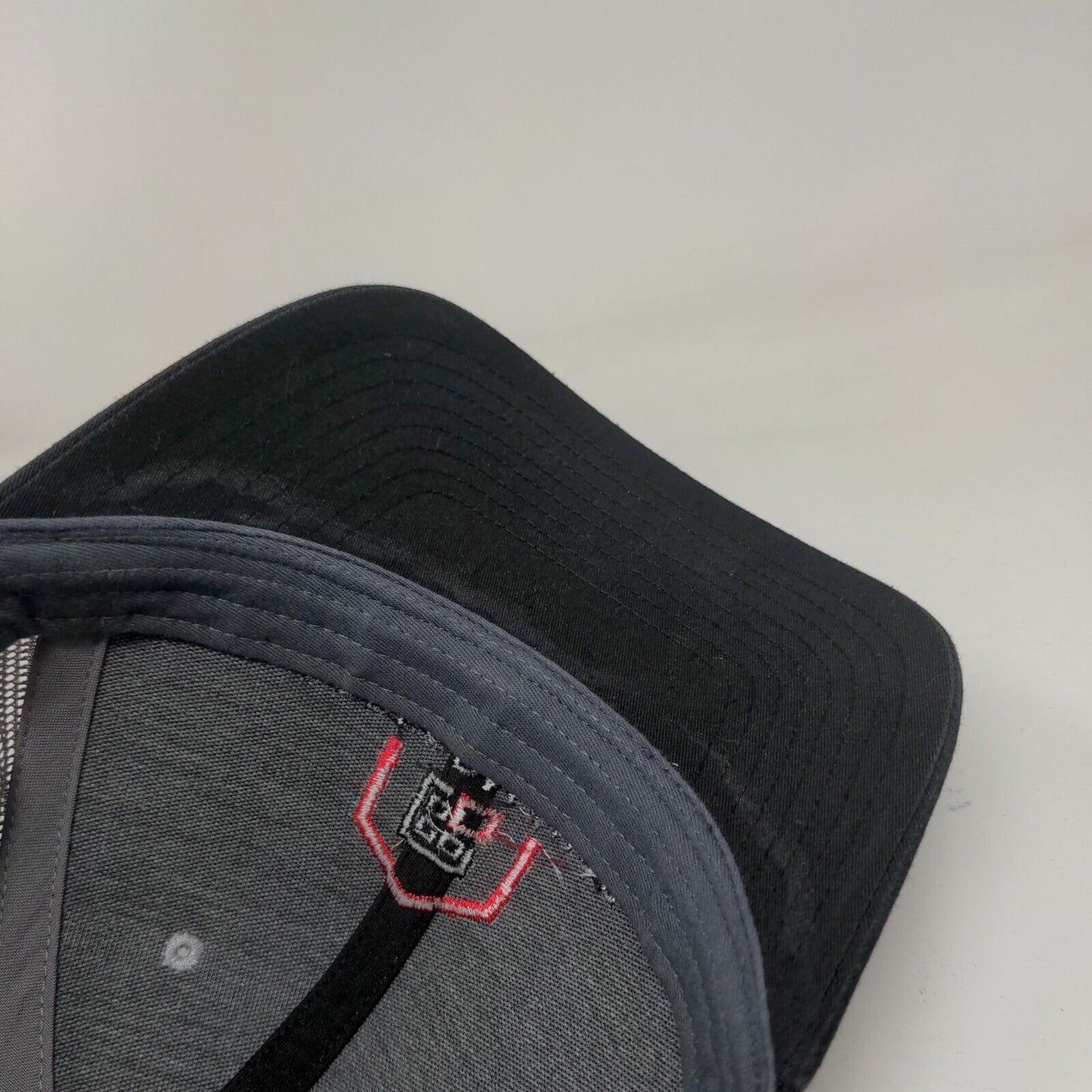 Performance Windows Snapback Trucker Hat Gray One Size Mesh Back