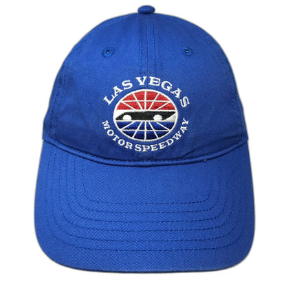 Las Vegas Motor Speedway Blue One Size Baseball Cap Hat Strapback Cotton Racing