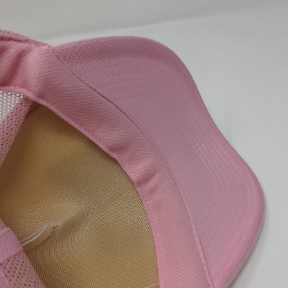 The City of Forks Welcome You Snapback Trucker Hat Pink OS Mesh Back Rope Nissun