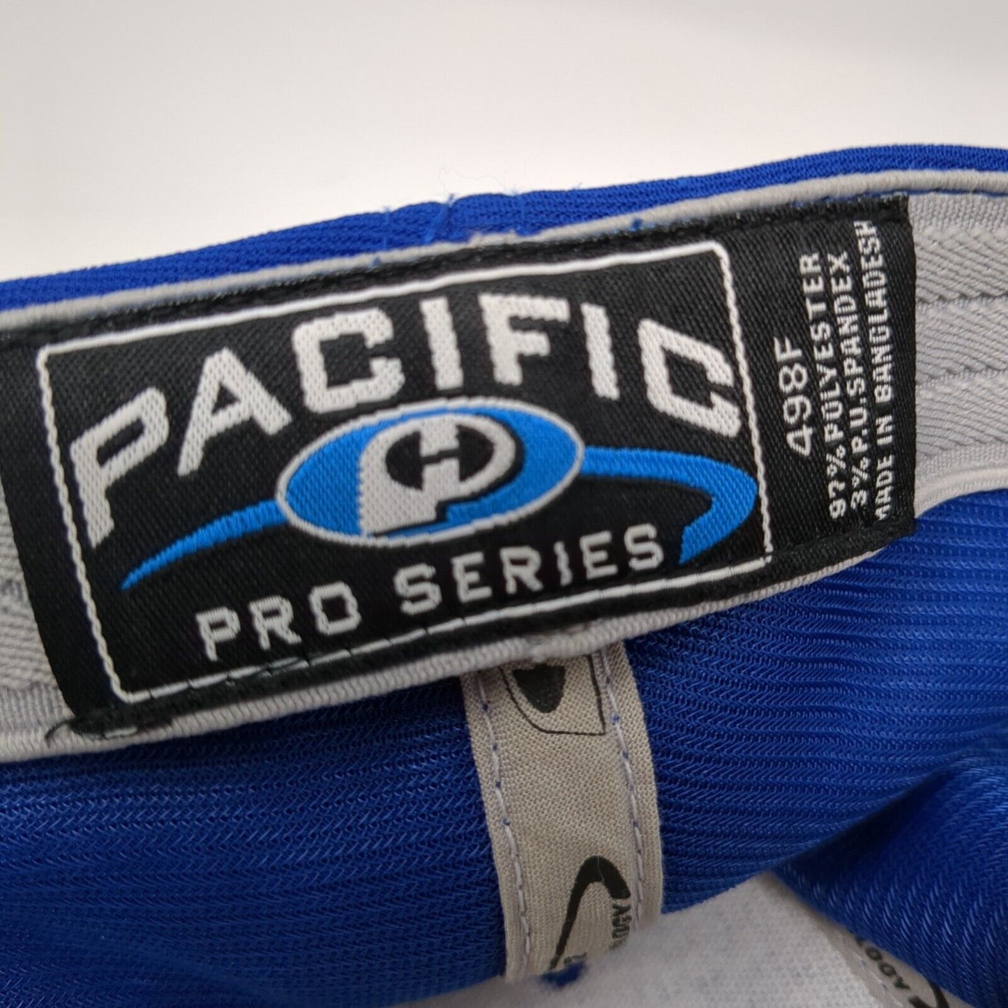 SpS Fitted Hat Blue Size 7 3/8-8 Embroidered M2 Technology Pacific Headwear