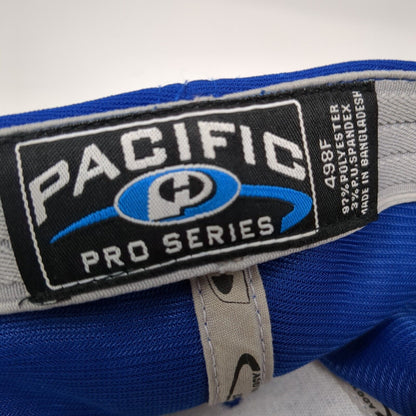 SpS Fitted Hat Blue Size 7 3/8-8 Embroidered M2 Technology Pacific Headwear