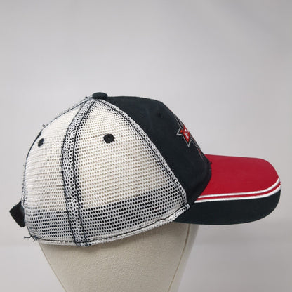 PBR Strapback Trucker Hat Multicolor One Size Adjustable Embroidered Mesh Back