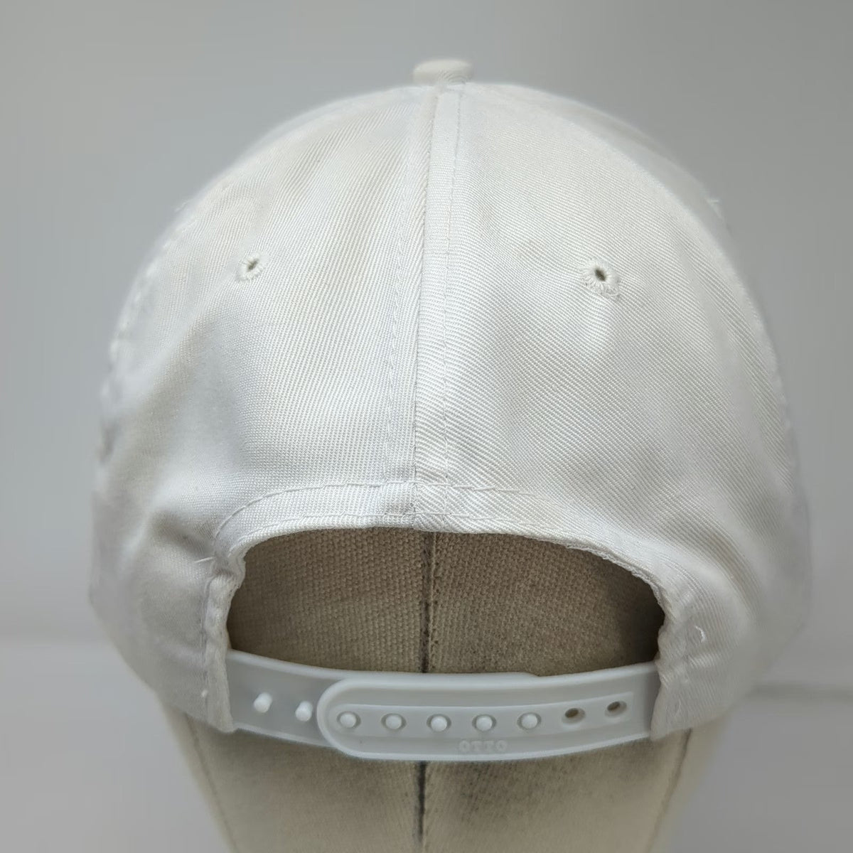 Otto 5 Panel White One Size Hat Religious Summer Walk 1998 Mark 16:15 Snapback