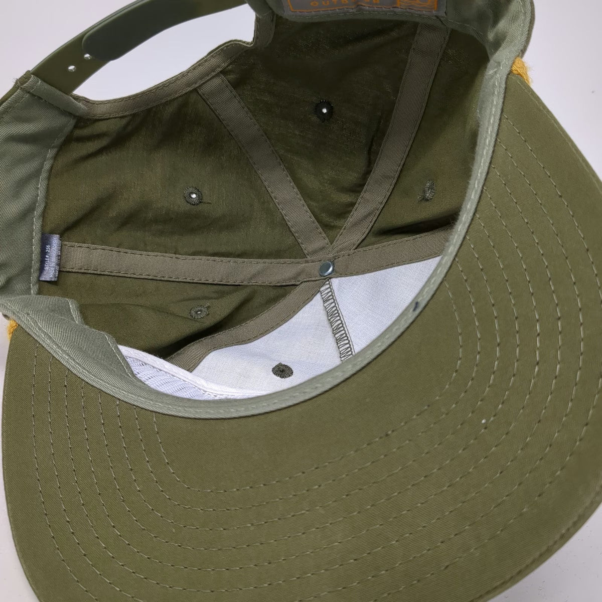 Richardson 5 Panel Green One Size Love Lead Patch Rope Hat Outdoor Snapback