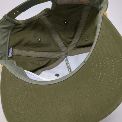 Richardson 5 Panel Green One Size Love Lead Patch Rope Hat Outdoor Snapback