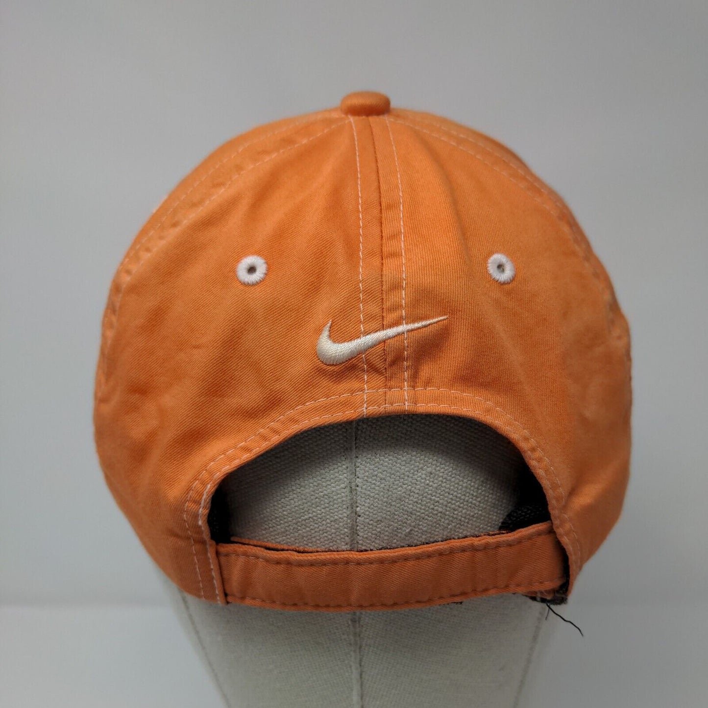Tamarack Resort Strapback Hat Orange OSFA Embroidered Nike Golf