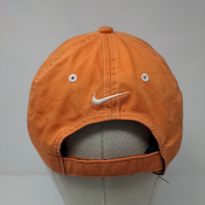 Tamarack Resort Strapback Hat Orange OSFA Embroidered Nike Golf
