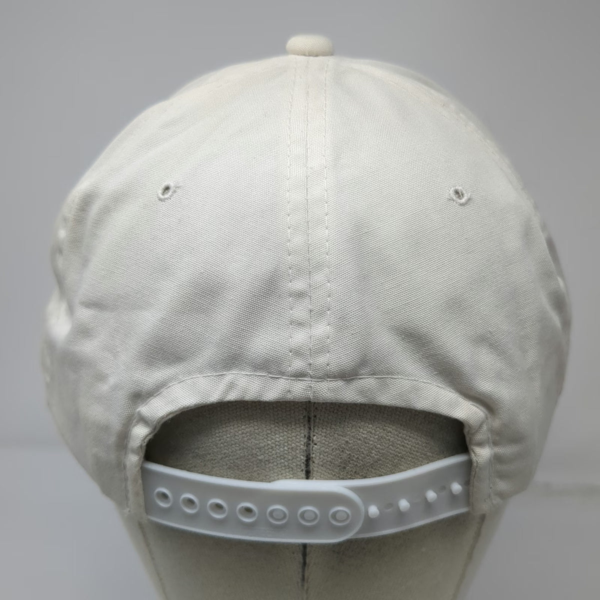 City Council Twin Falls ID Waterfalls 5 Panel White One Size Snapback Rope Hat