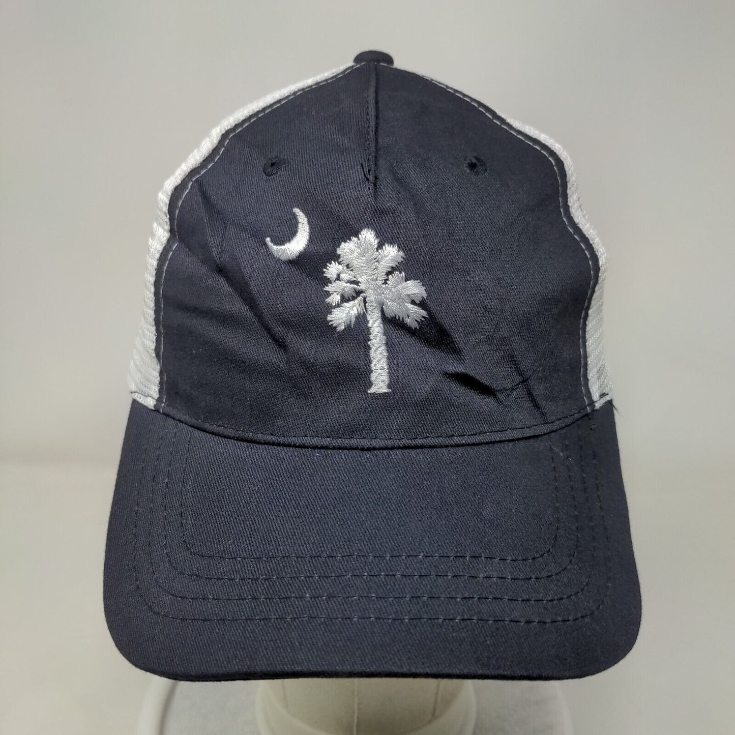 South Carolina Snapback Mesh Back Trucker Hat Blue One Size Cap America