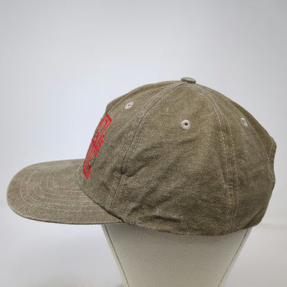 Travel & Leisure Magazine Embroidery Hat Brown Baseball Cap One Size Strapback