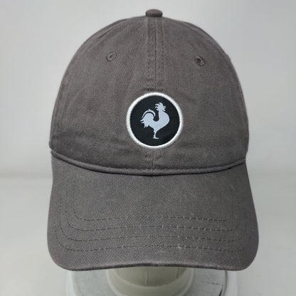 Big Rock Brewery Slideback Hat Gray One Size Embroidered 6 Panel