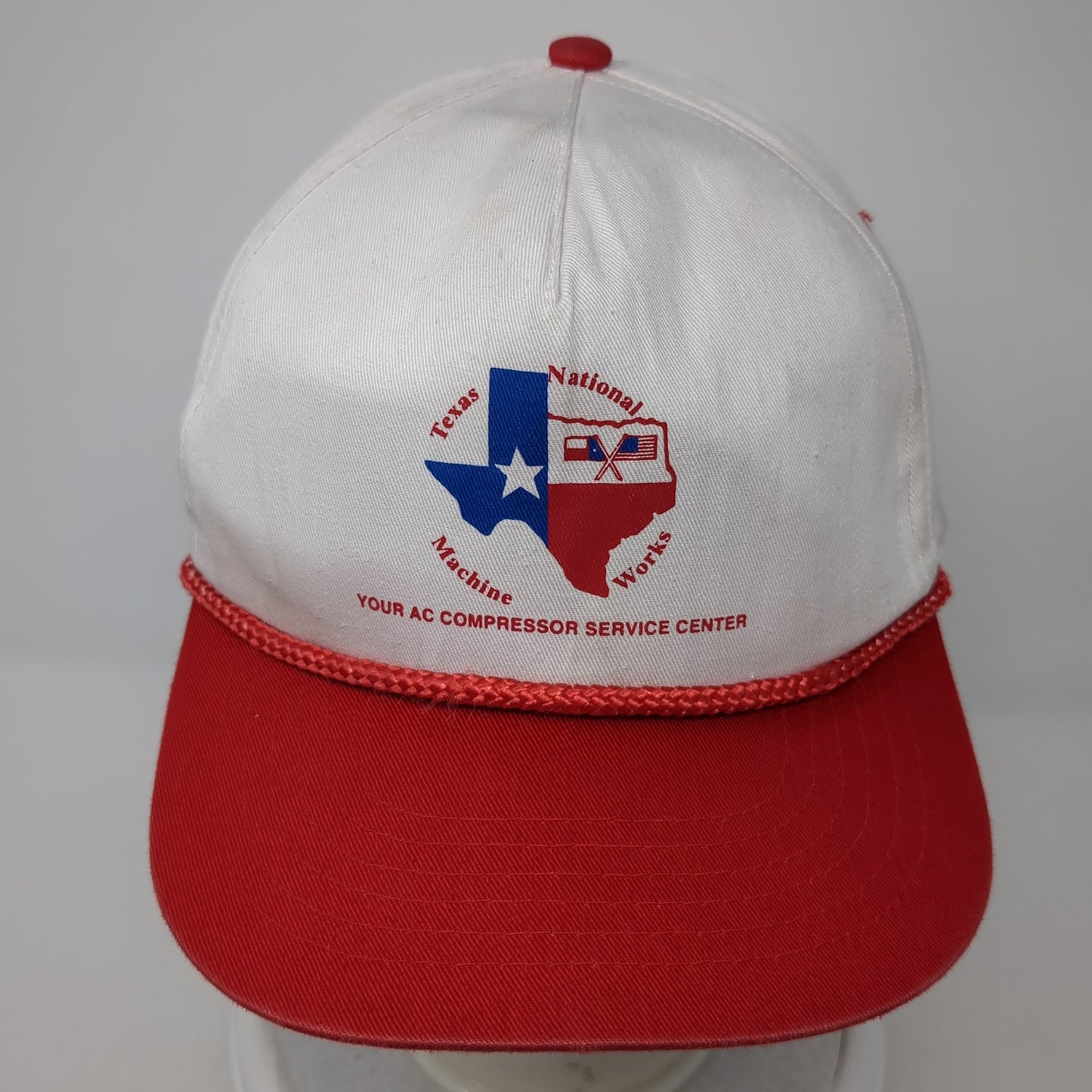 Texas National Machine Works Snapback Hat Multicolor One Size Adjustable Rope