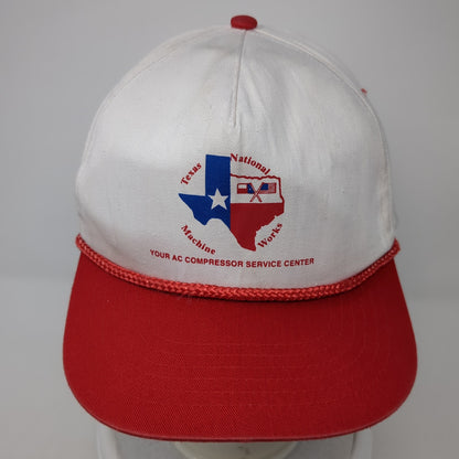 Texas National Machine Works Snapback Hat Multicolor One Size Adjustable Rope