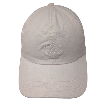 Unbranded Slideback Hat Pink One Size Adjustable Embroidered Logo