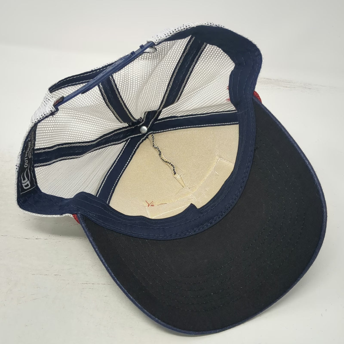 Outdoor Cap Trucker Hat Blue One Size Tractor Supply Co Patch Rope Mesh