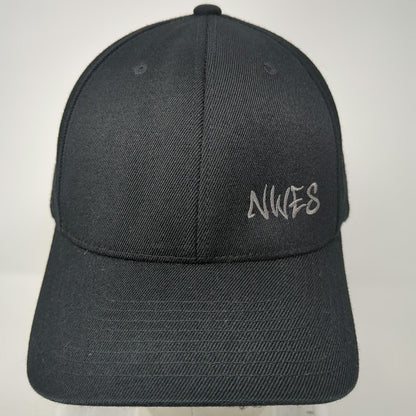 Lids Baseball Cap Black XL NWES Explosive & Blasting Services Eagle Flexfit Hat