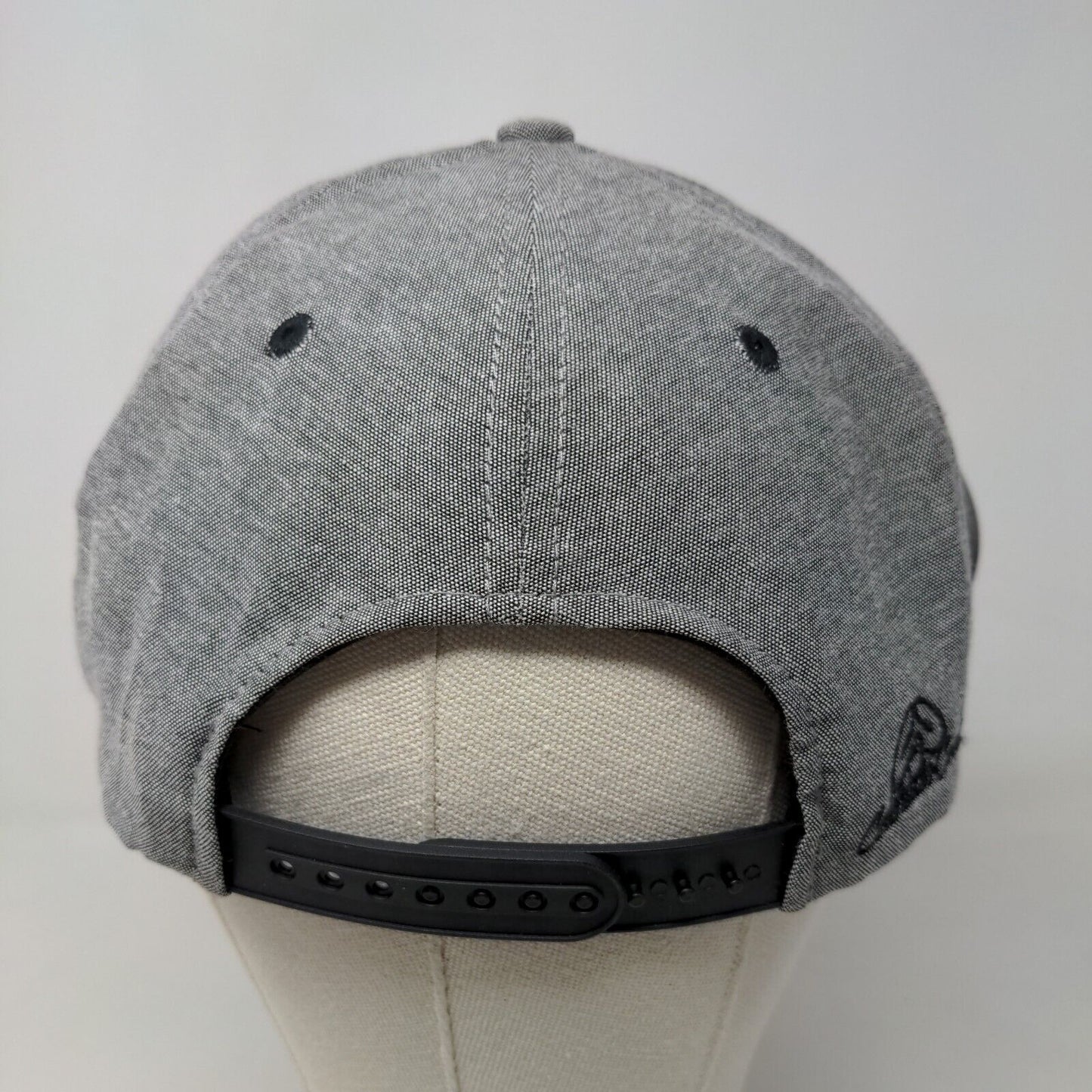 Zephyr Men's Snapback Hat Gray Embroidered Mile High Logo Cotton Blend W/Tags