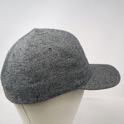 Flexfit Baseball Cap Gray M Silver Mtn Mountain Graphic Embroidered Hat