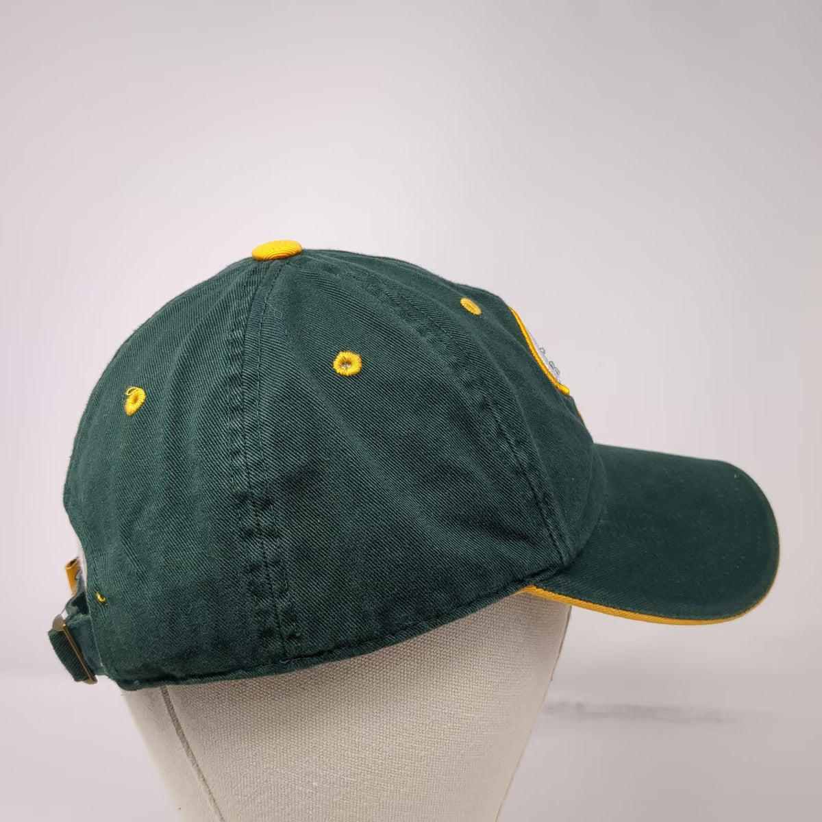 Green Bay Packers NFL Reebok Cap One Size Rhinestone Studded Yellow Adjustable