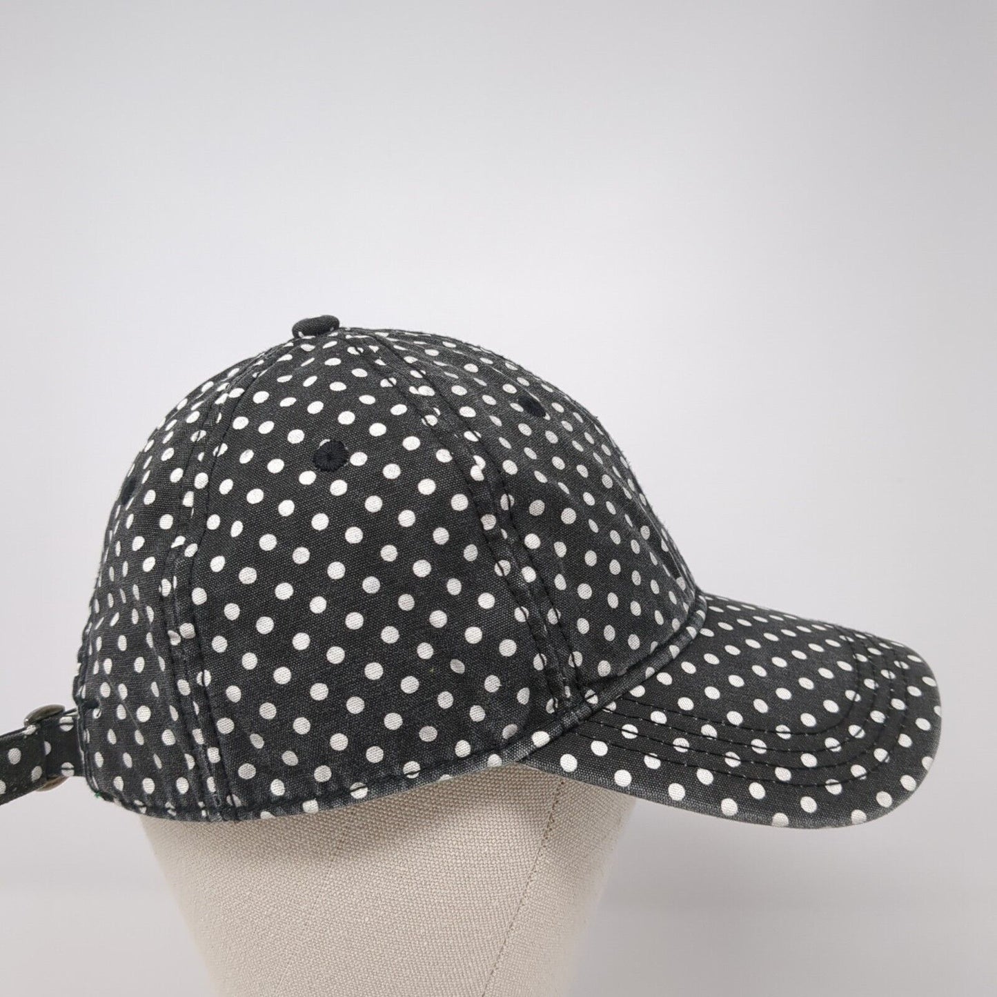 Keds Slideback Baseball Cap Multicolor One Size Adjustable Polka Dot 6 Panel
