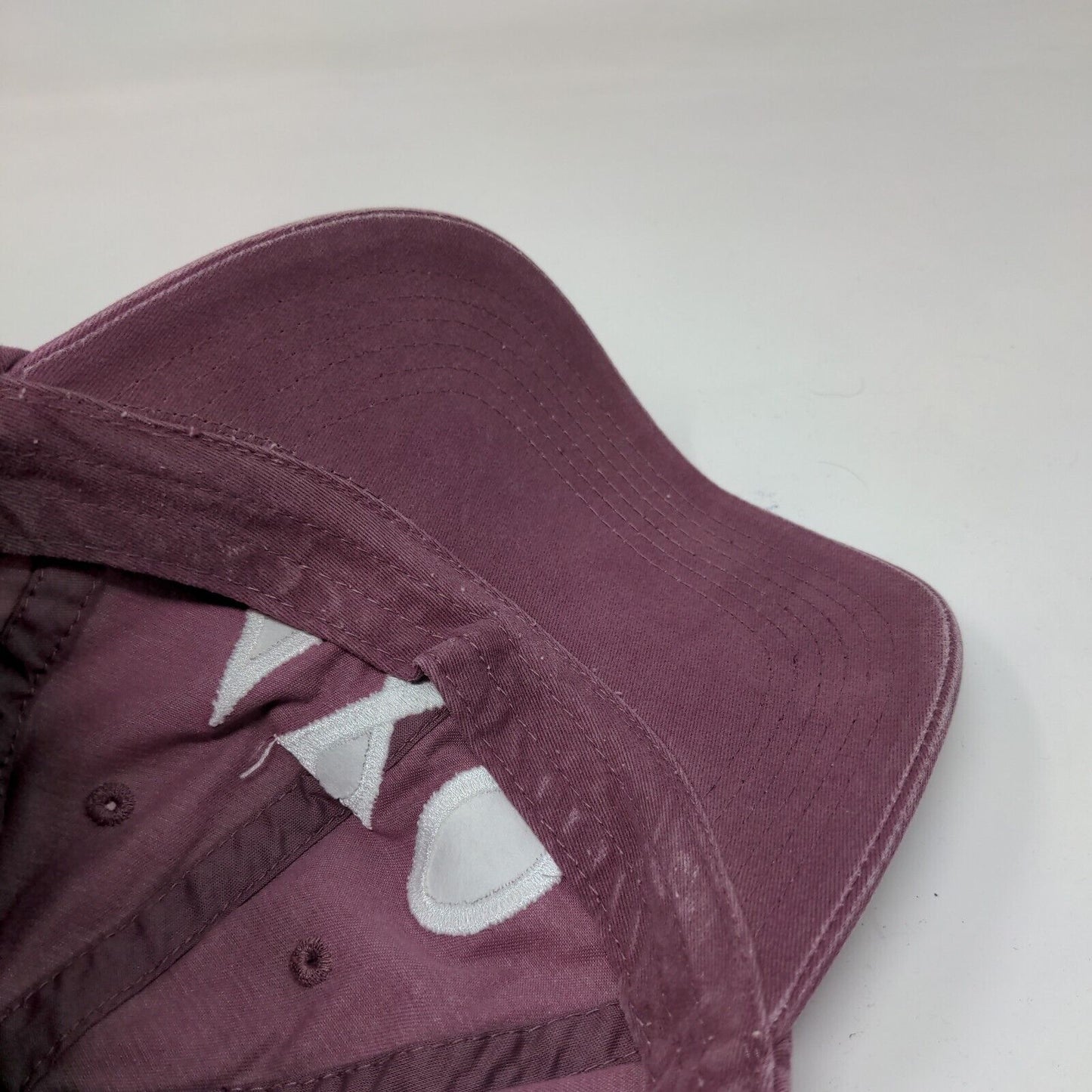 Alpha Chi Omega Slideback Hat Red Burgundy One Size Port Authority
