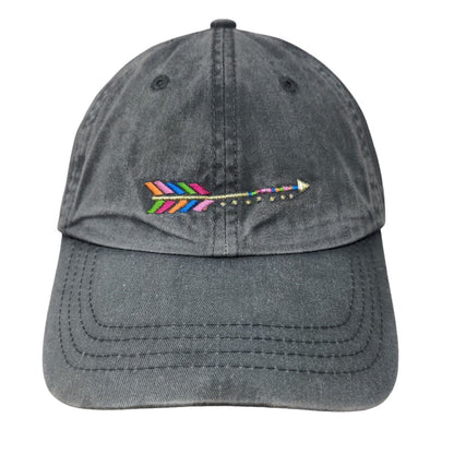 Arrow Follow Your Dreams Slideback Hat Gray One Size Embroidered Natural Life