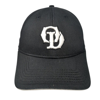Old Dominion Freight Line Strapback Hat Black One Size Adjustable