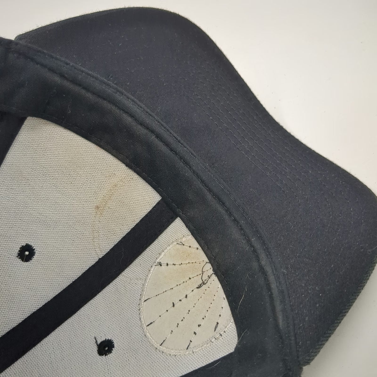 Yupoong Snapback Hat Black One Size Kerry Hill Winery Logo Patch Wool Blend
