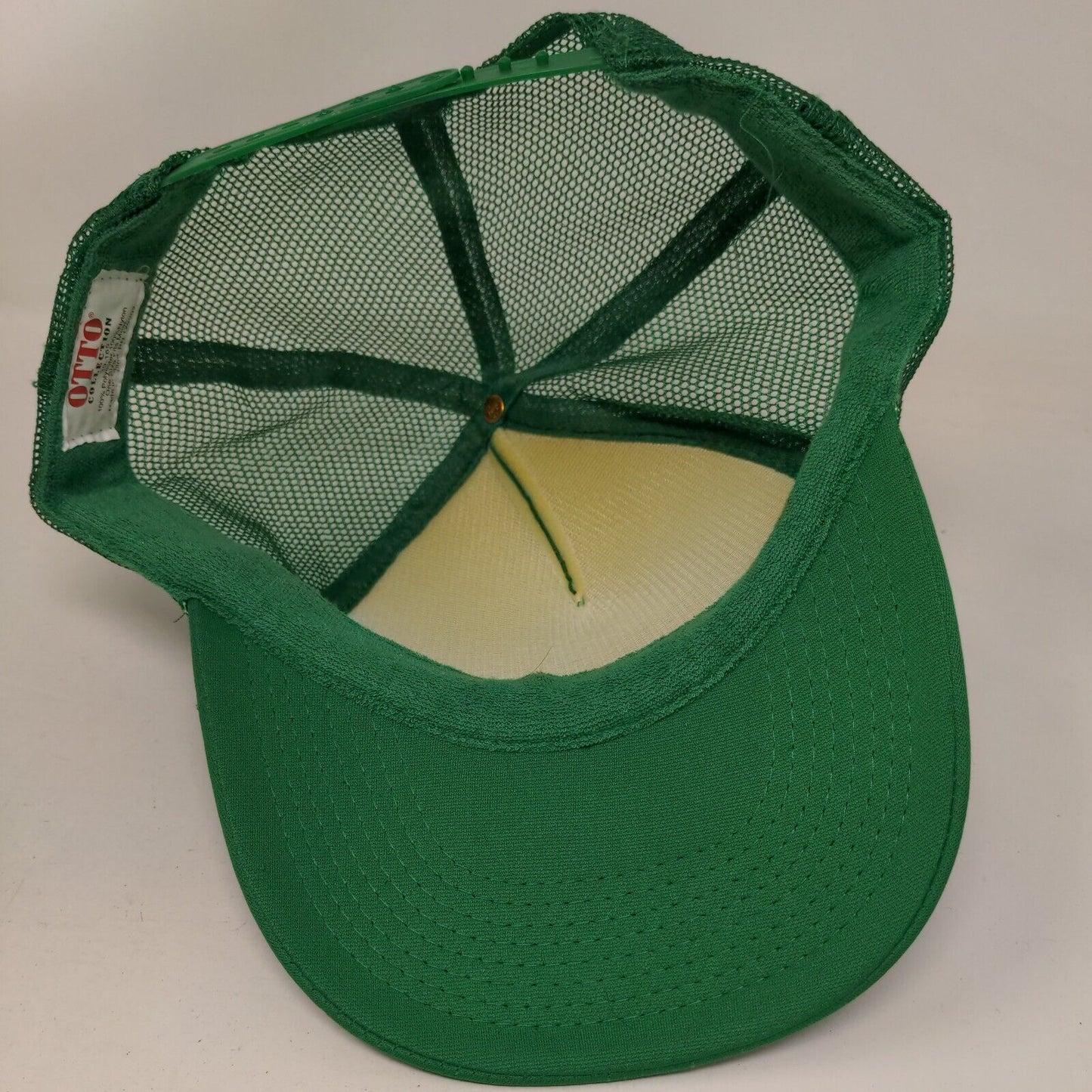 Hop Head The Hop Jam Beer & Music Festival Trucker Hat Green OSFM Mesh Back Rope