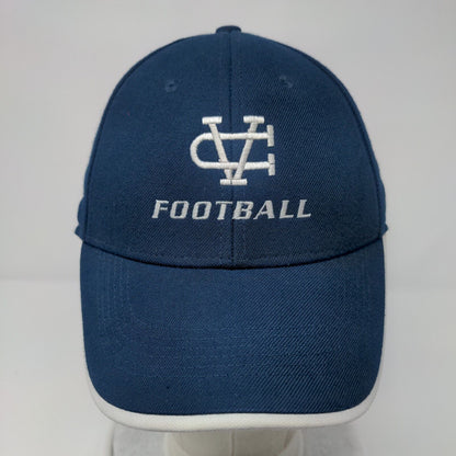 Football Strapback Hat Blue OSFM Embroidered Nike Legacy91 Dri-Fit