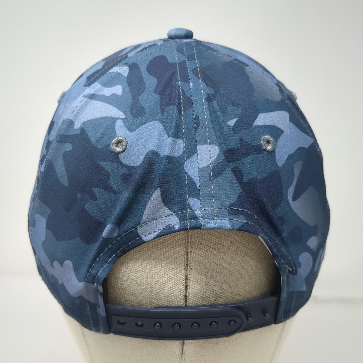 Pukka Snapback Blue One Size Valor American Flag Camo Patch Structured Hat