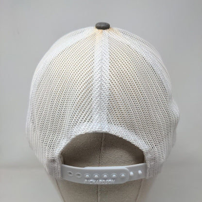 KW Snapback Mesh Back Trucker Hat Gray One Size Embroidered Richardson