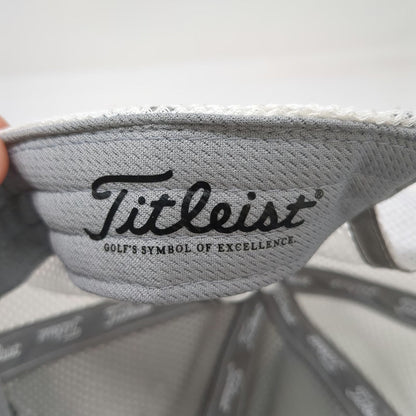 Titleist Trucker Hat White One Size Mesh Back Coto De Caza Golf Snapback Cap