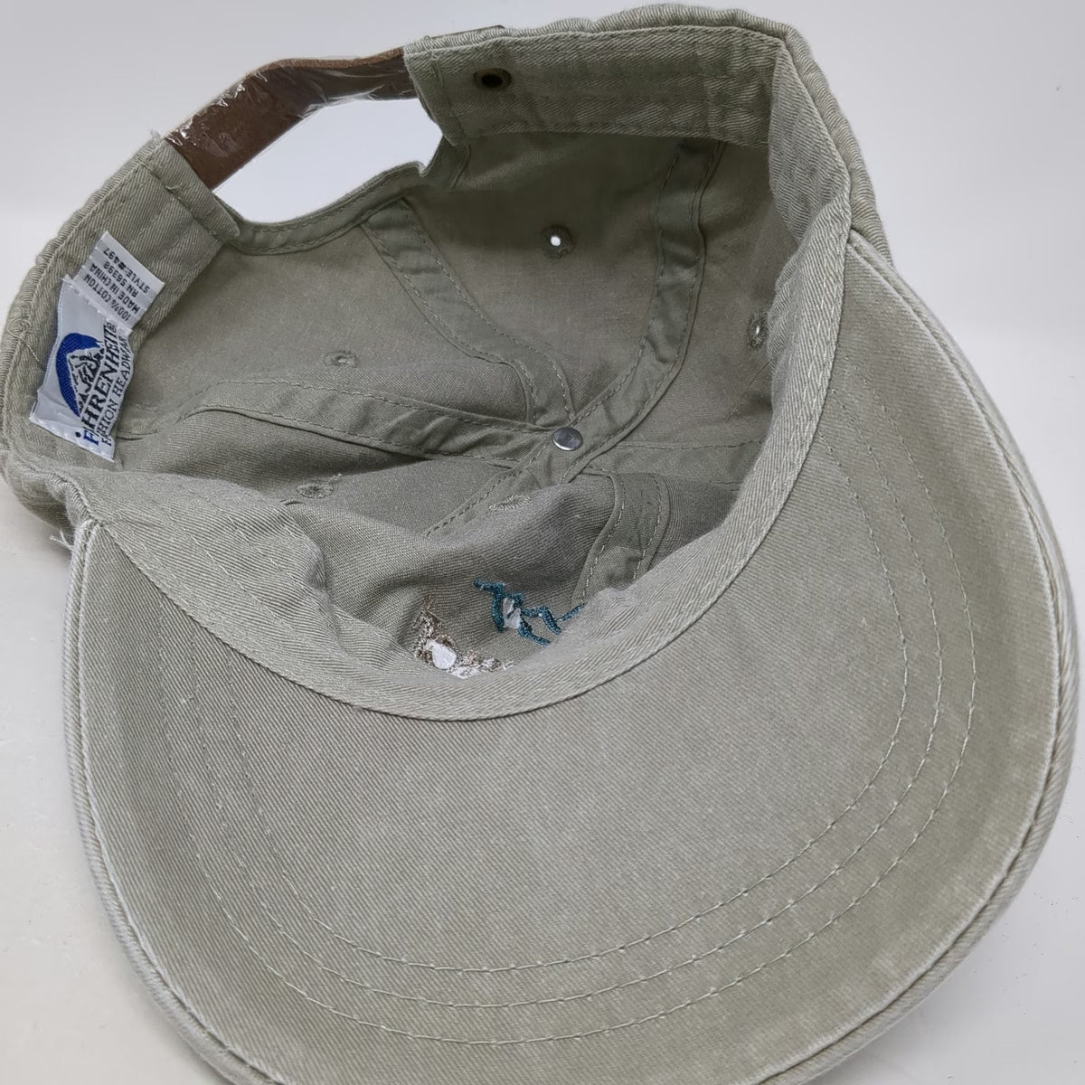 Fahrenheit Baseball Cap Beige One Size Mountain Never Summer Grand Lake Hat