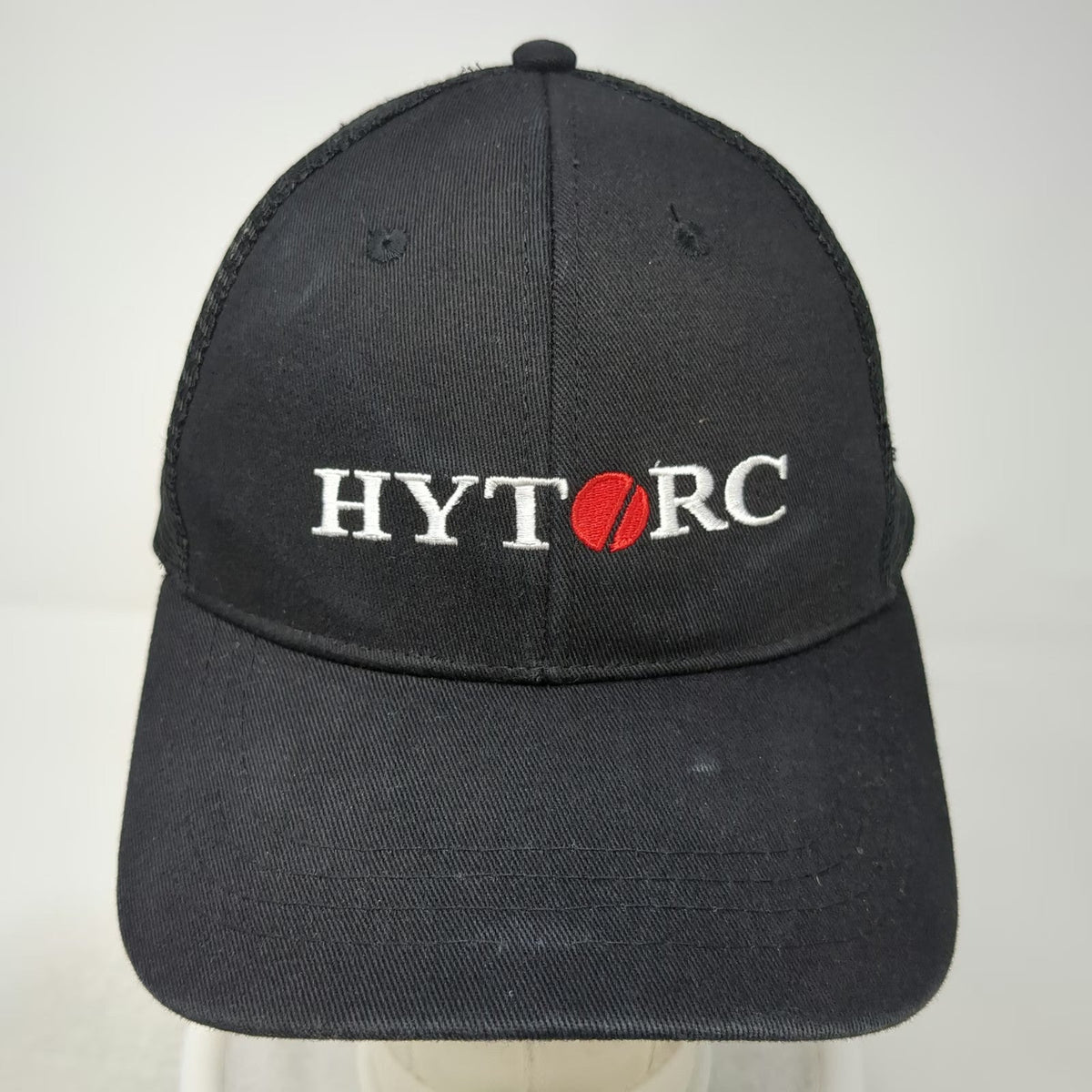 HYTORC Trucker Hat Black One Size Mesh Back Snapback Embroidered Logo Industrial